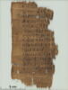 papyrus littéraire ; fragment, image 3/6