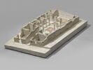 Maquette de la maison au trident de Délos., image 1/5