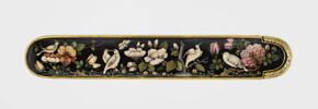 Plumier à décor floral dédié à Amin Sultan, image 7/20