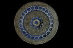 Plat à motif central rayonnant et fleuri, image 2/4