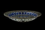 Plat à motif central rayonnant et fleuri, image 3/4