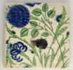 Carreau aux roses, oeillets, jacinthes et lys, image 1/2