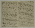 Lettre autographe signée de Pierre ANDRIEU adressée à Adrien de COURVAL, datée 10 janvier 1870, image 1/2