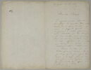 Lettre autographe signée de Jules BRETON à Alfred Robaut, Quimperlé, 31 octobre 1865, image 1/2